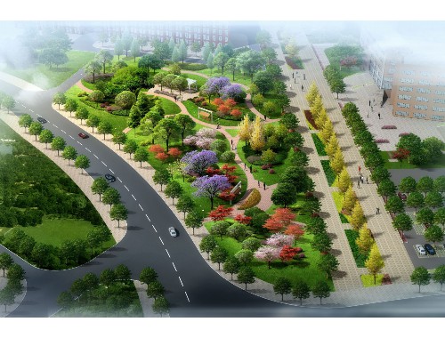 泰州市政道路綠化